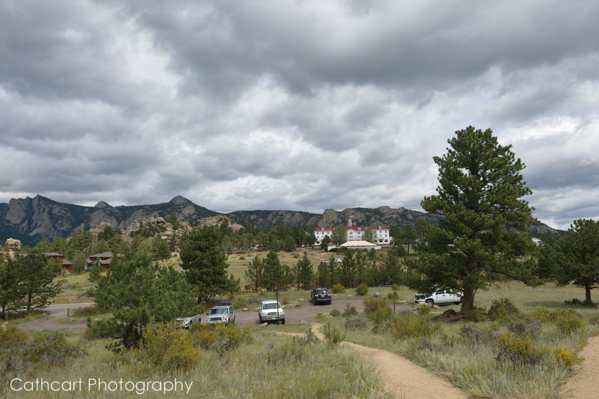 Still No Arrivals. (The historic Stanley Hotel in the Background)